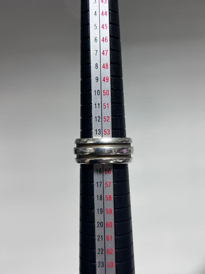 TIFFANY ティファニー グルーブドリング　14.5号 シルバー925