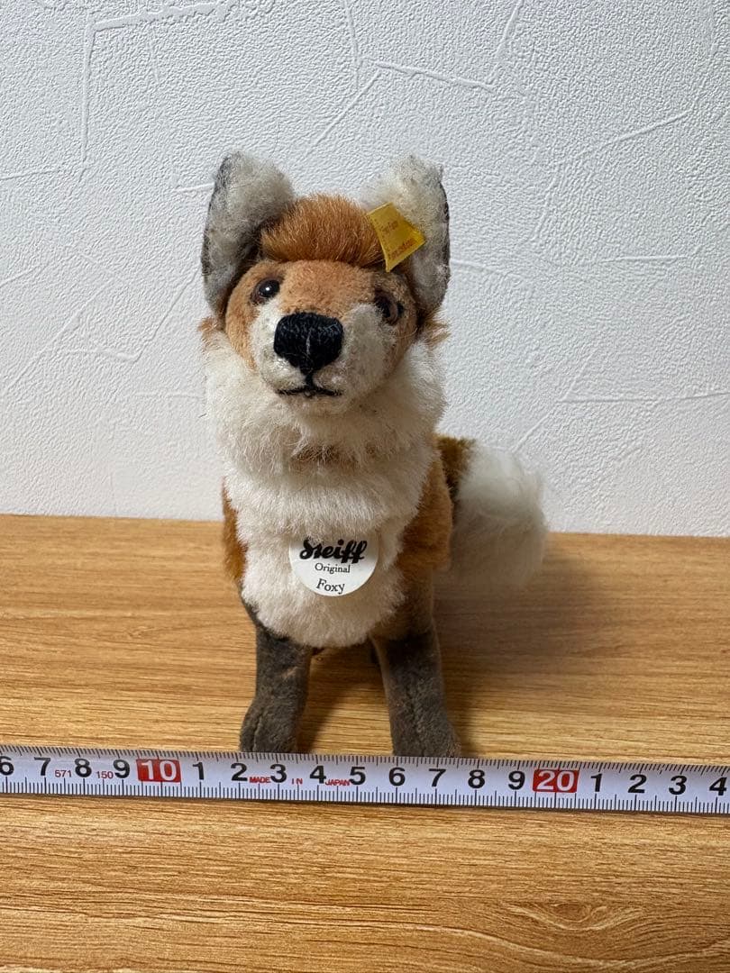 シュタイフ Steiff きつね Foxy ヴィンテージ ぬいぐるみ テディベア