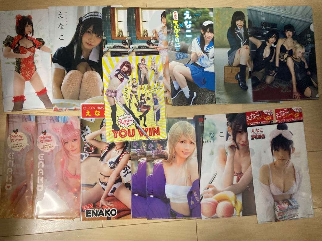 えなこ　クリアファイルセット　その他