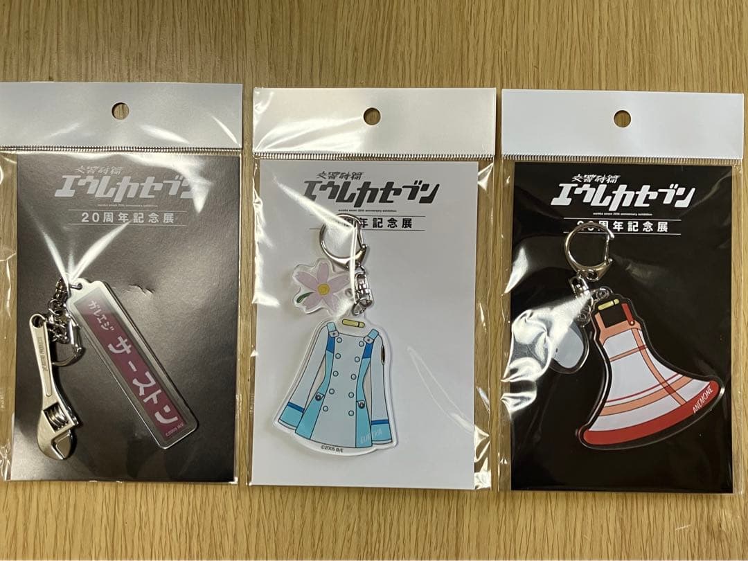 エウレカセブン展 キーホルダーセット ガリバー コスチューム レンチ