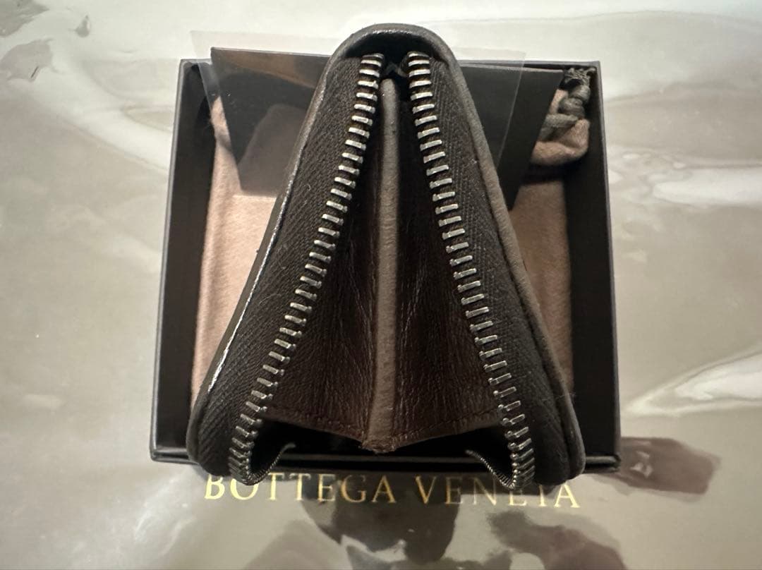 【付属品付】ボッテガヴェネタ イントレチャートケース/ラム/黒1️⃣✨✨