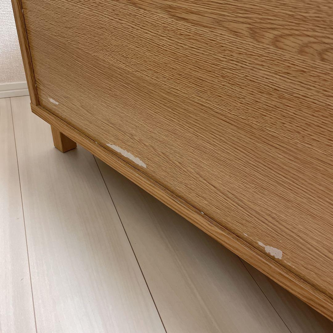 【無印良品】テレビボード オーク材ＡＶラック　幅150㎝《最終値下げ》