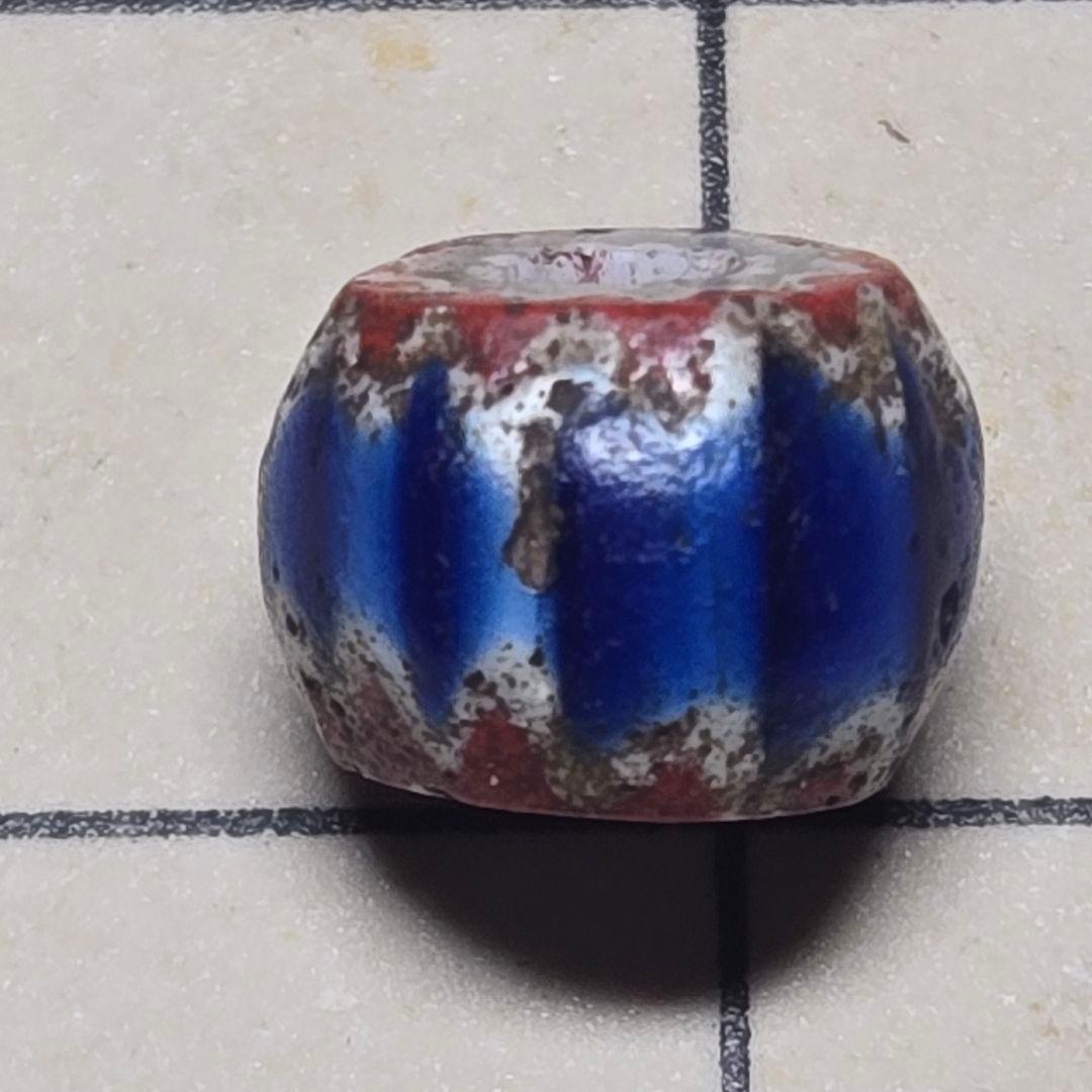 小粒 良雰囲気 7層シェブロンビーズ goro's等のカスタムに 8