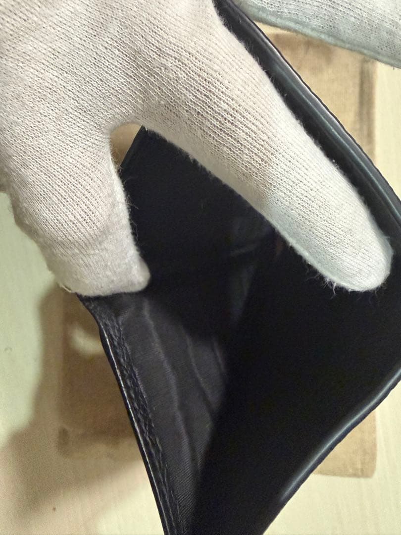 GUCCI バンブー付き ダブルG ミディアム ウォレット