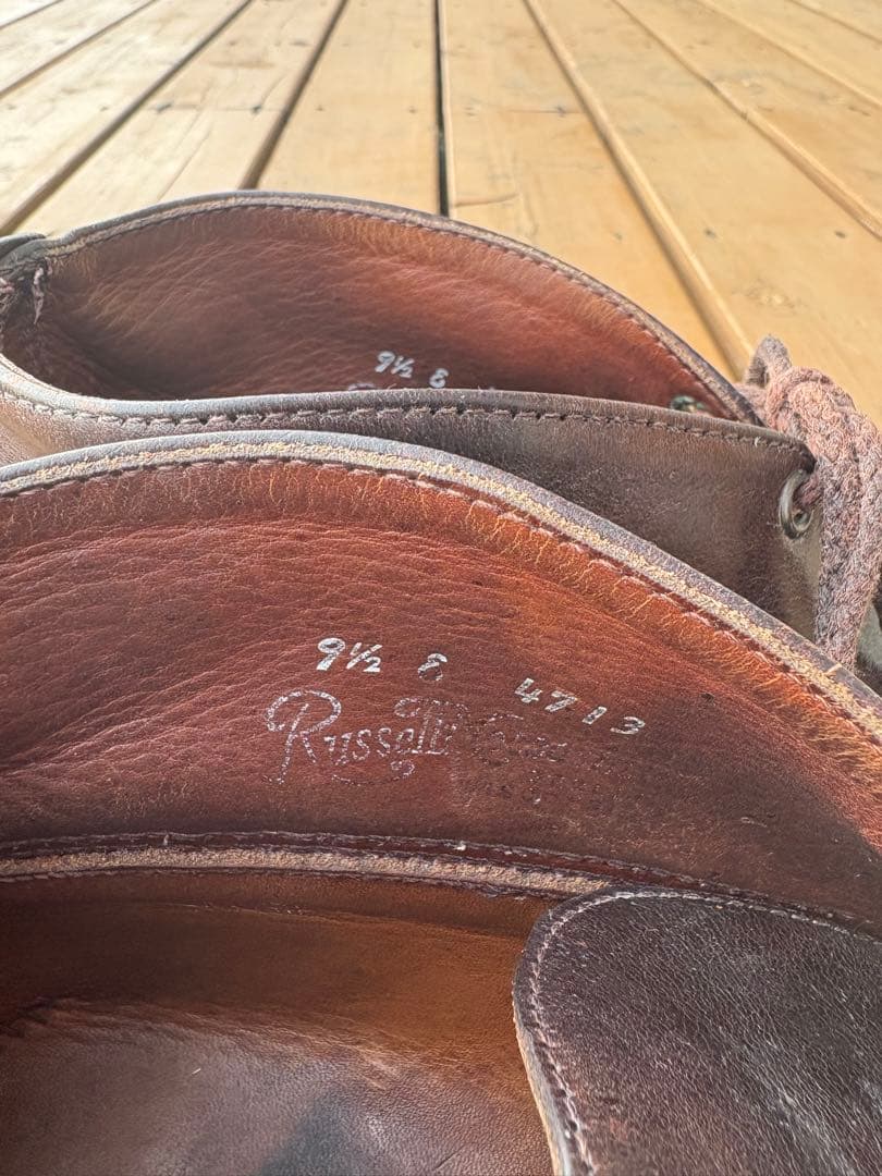 ラッセルモカシン スポーティングクレイチャッカ サイズ9.5E