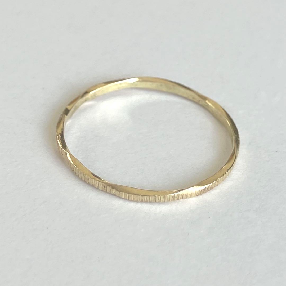 K18 18金　12号　リング　17