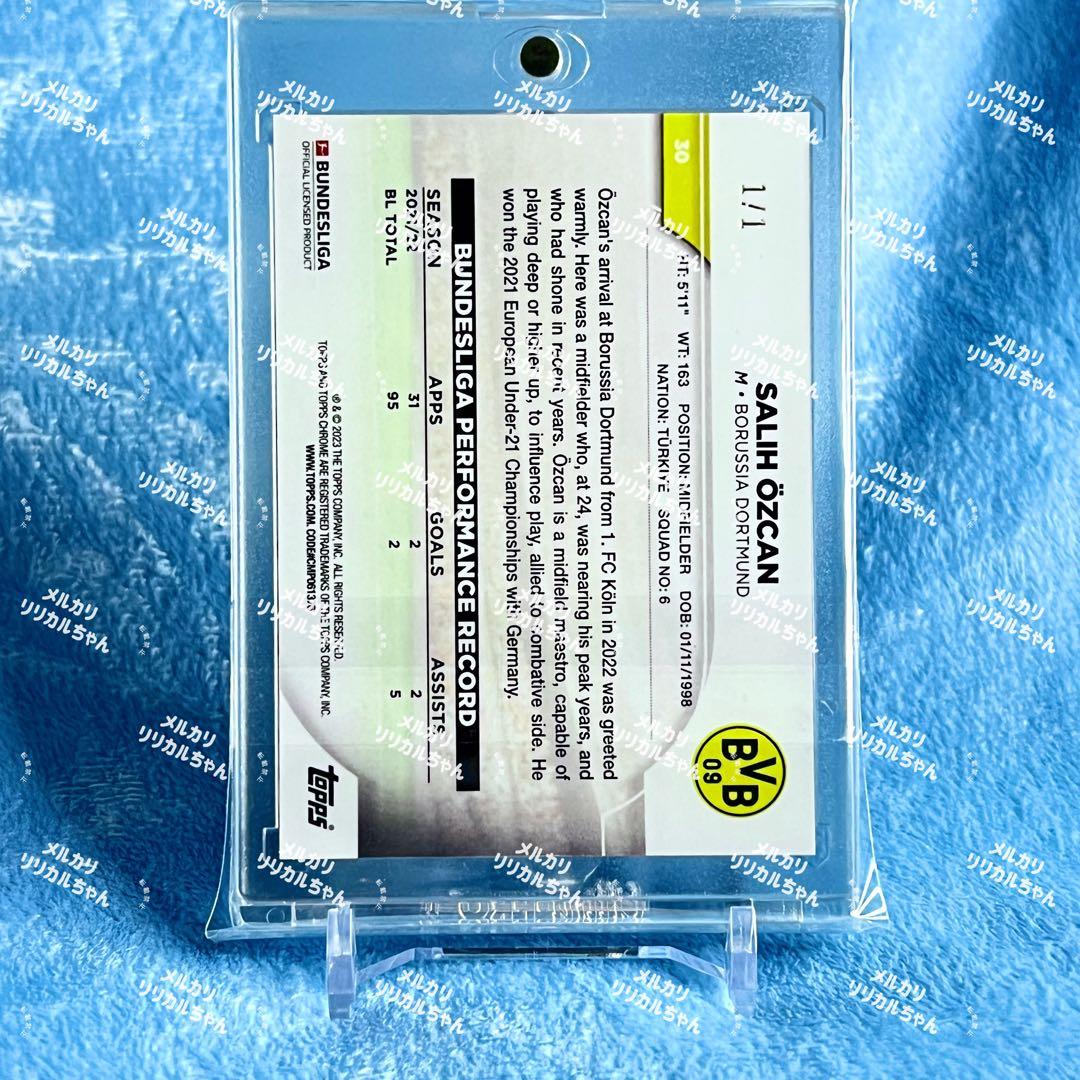 Topps SALIH OZCAN エズジャン 世界1枚 1of1 1/1 RC