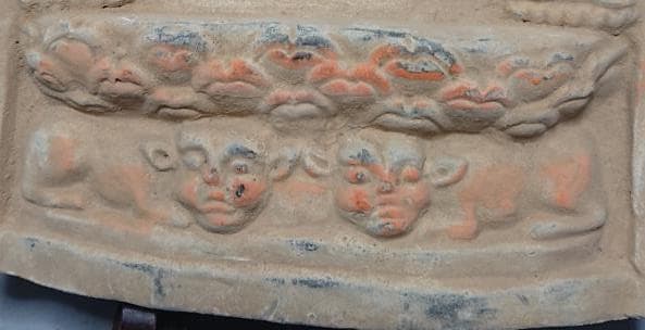 コレクター収集 仏教美術 曼荼羅 磚 （A）