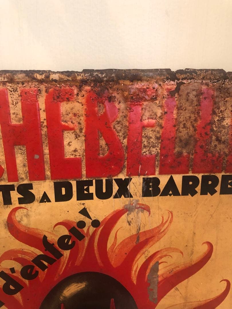 ビンテージ 30s デビル 悪魔 アドバタイジング インダストリアル Devil