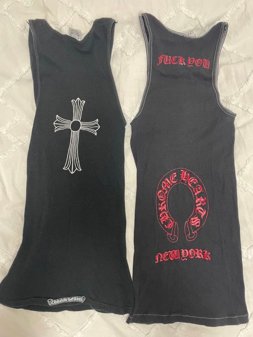 クロムハーツ Chrome Hearts タンクトップ 2枚 ニューヨーク限定