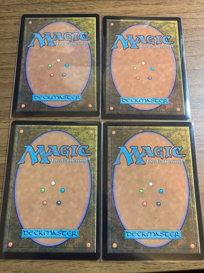 新緑の地下墓地　日本語　旧枠　4枚セット