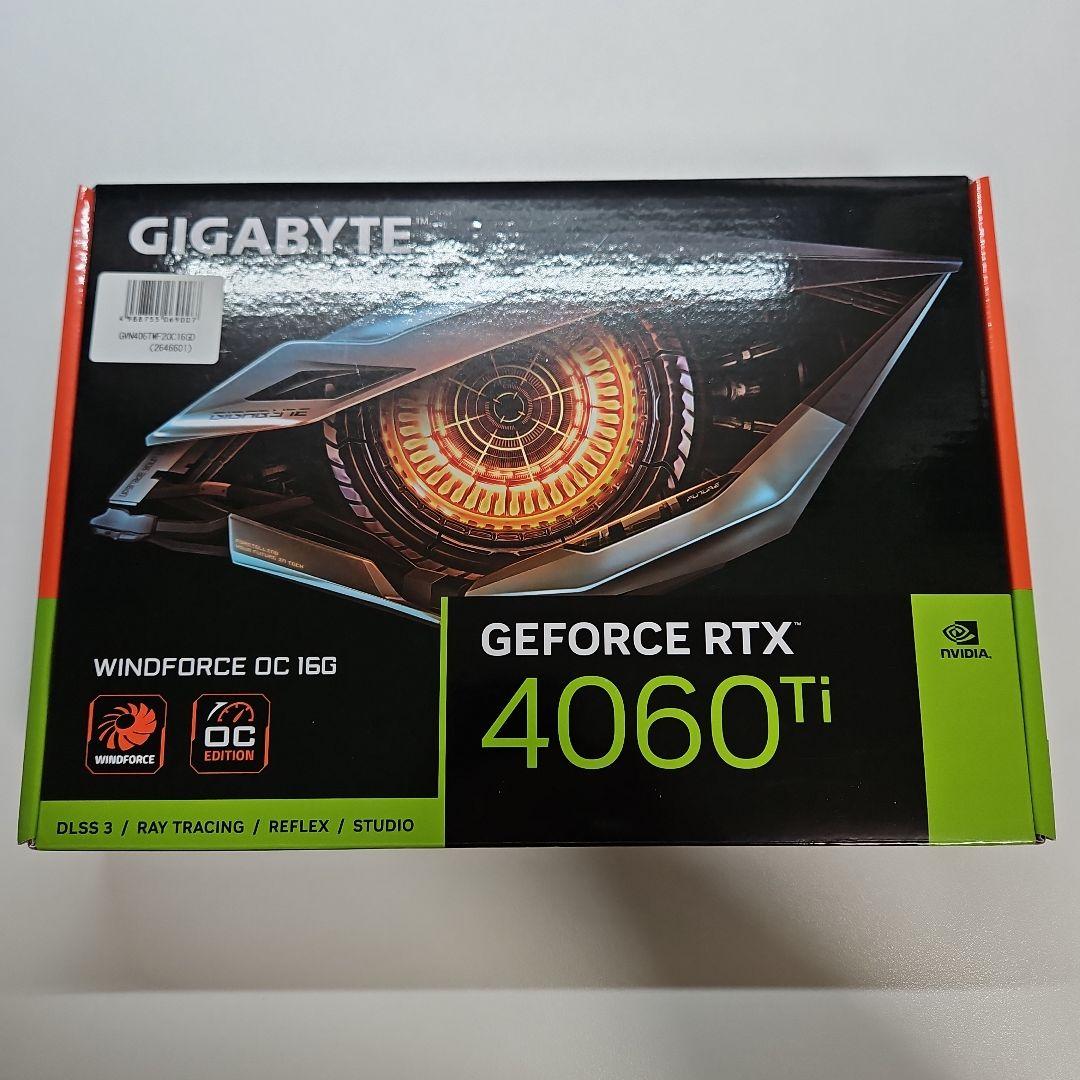グラフィックボード・グラボ・ビデオカード GIGABYTE RTX 4060 Ti WINDFORCE OC 16GB Amazon.com: Gigabyte NVIDIA GeForce RTX 4060 Ti WINDFORCE OC