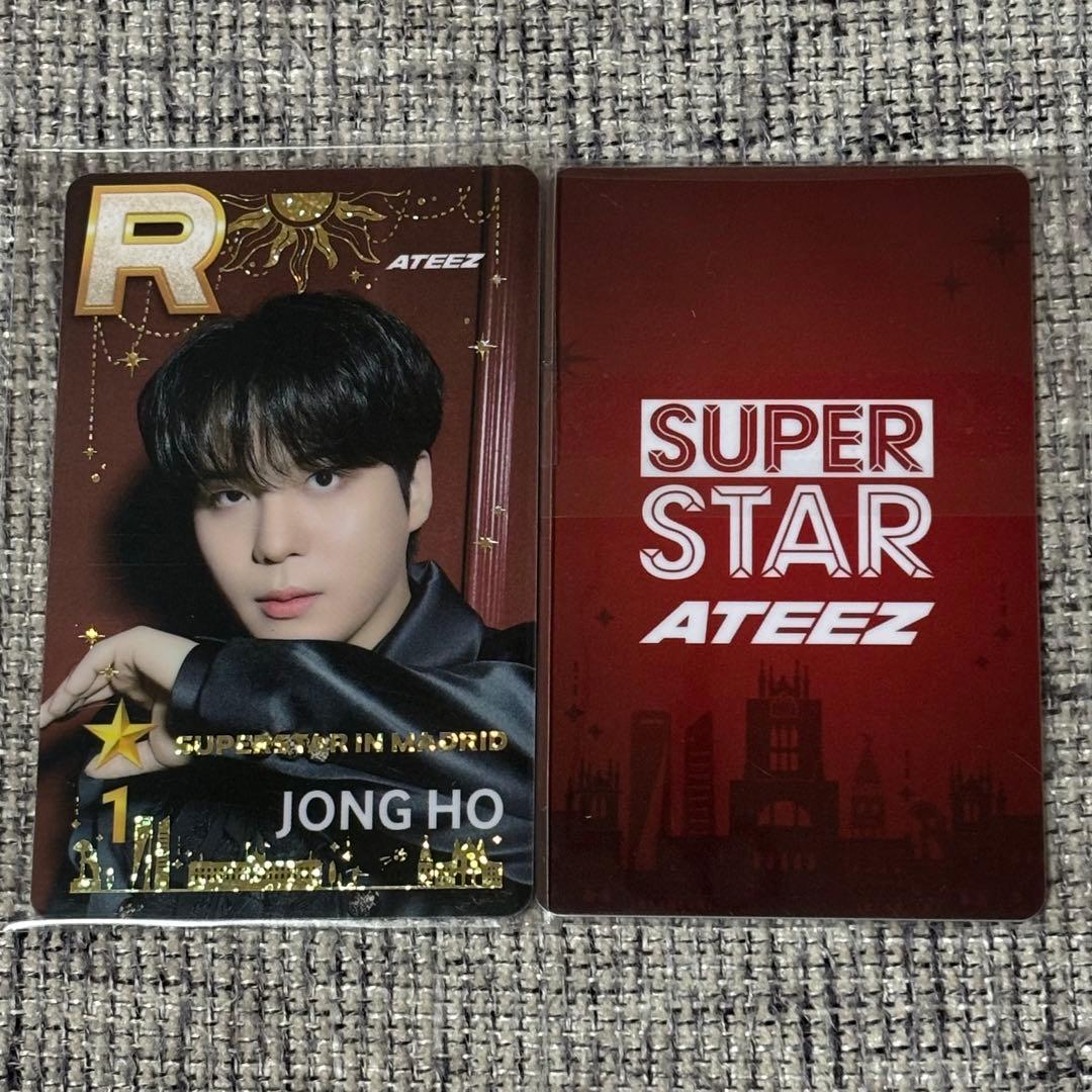 ATEEZ ジョンホ さいたまスーパーアリーナ限定会場トレカ - メルカリ