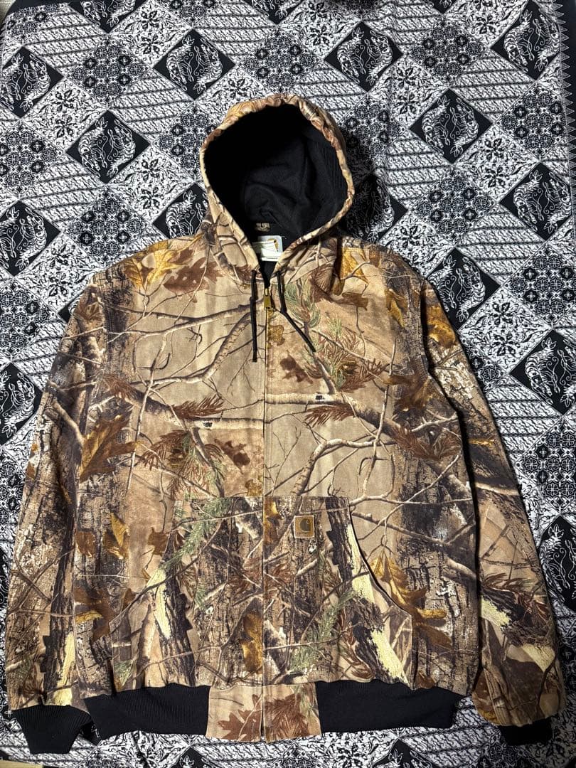 ‼️ USA製 カーハート アクティブジャケット リアルツリー