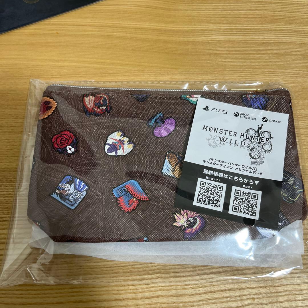 TGS2025】モンハン オリジナルポーチ クリアファイル TGS2025