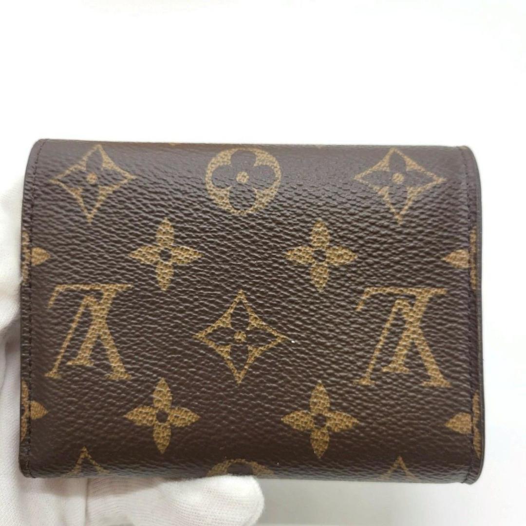正規品 ルイヴィトン 三つ折り財布 モノグラム ポルトフォイユ