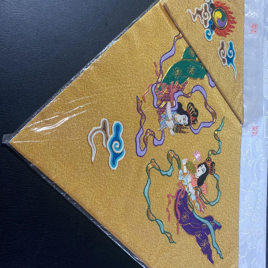 お仏具打敷 200代刺繍本金サイズ 約大幅91×55cm 原価