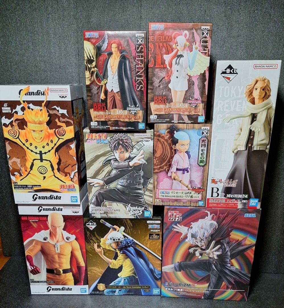 ジャンプ系作品フィギュア9体