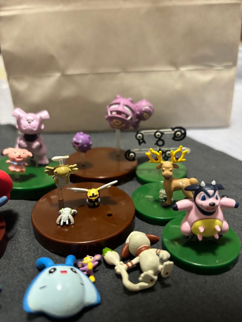 非売品 昔のポケモン ミニフィギュアセット