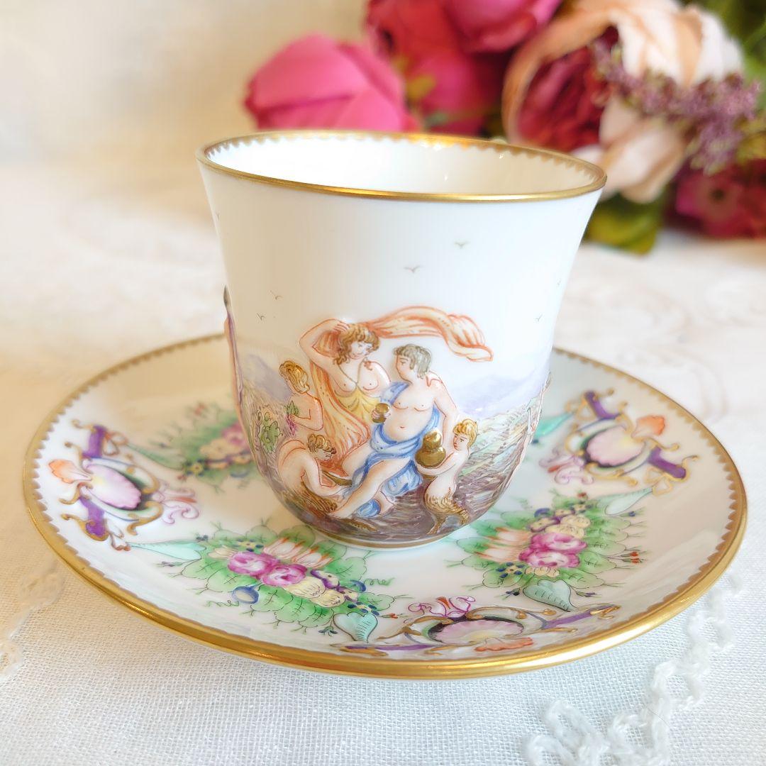 リチャードジノリ カポディモンテ ドッチア窯 カップ&ソーサー - メルカリ