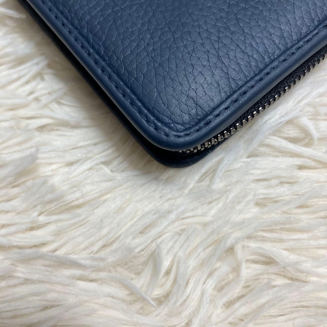 【良品】 LOEWE アナグラム ケース カードケース ラウンドジップ