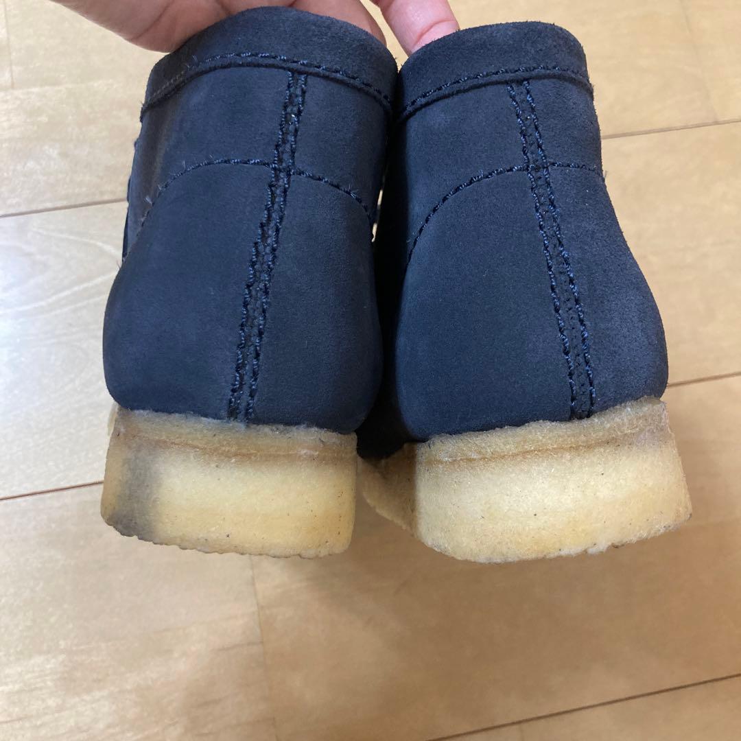 新品未使用　クラークス　ワラビー　スウェードブーツ　24.5〜25.0 箱付き