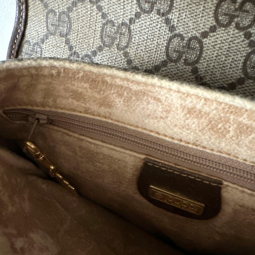Gucci ショルダーバッグ ベージュ キャンバス