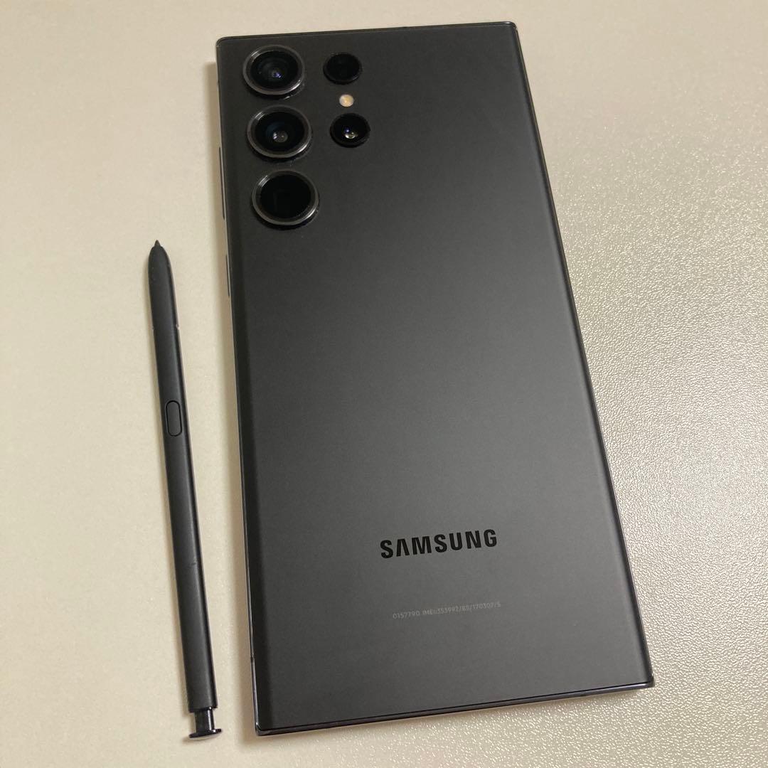 Galaxy S23 ultra ブラック 512GB SIMフリー c14