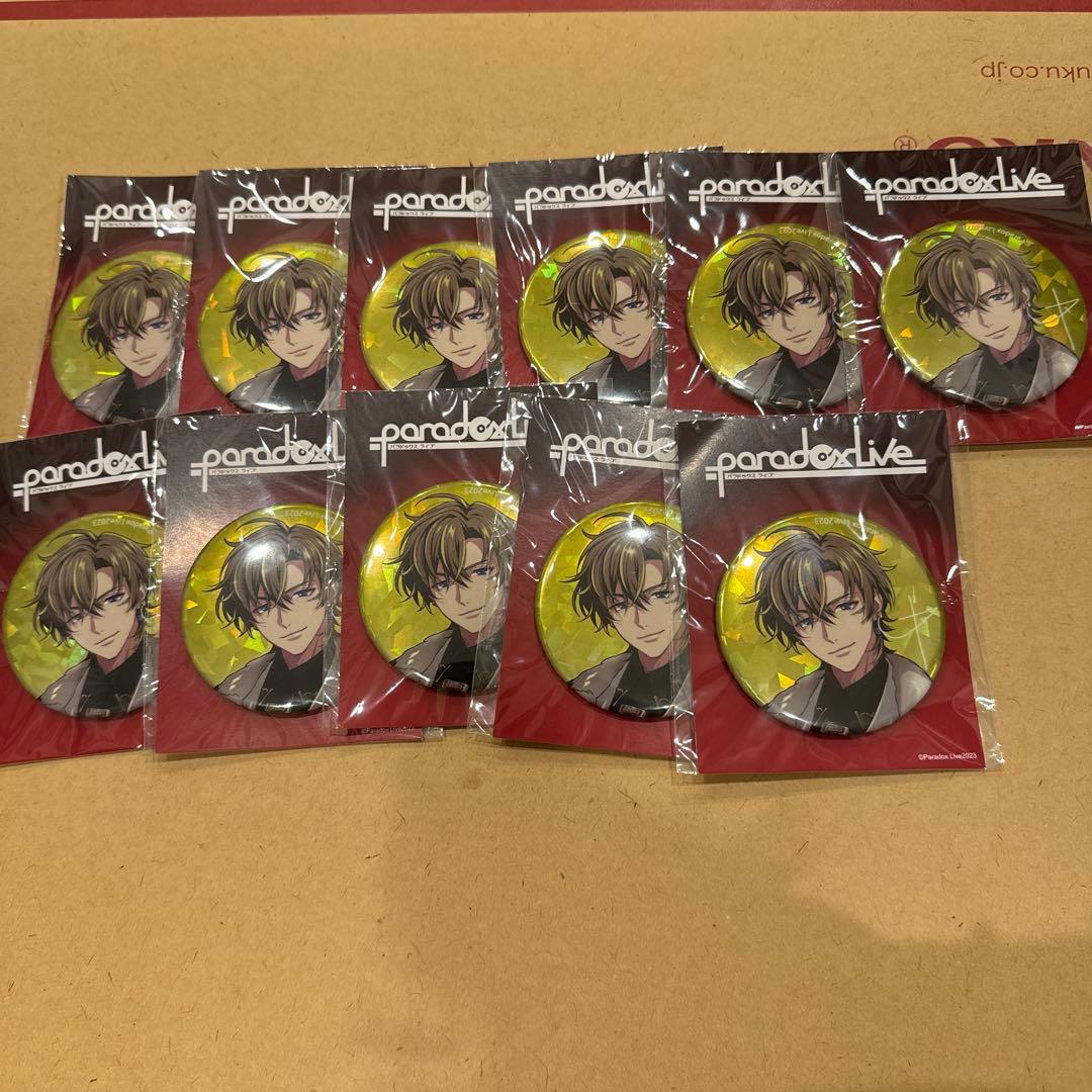 ParadoxLive BIG缶バッジ 4thanniversary 九頭竜智生 九頭竜 智生