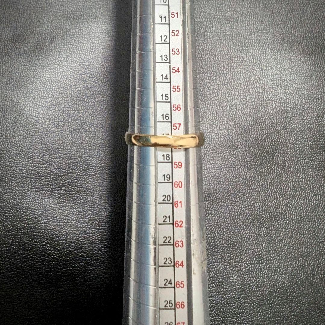 UK K9 モノグラム シグネット ゴールドリング 17号 ロンドン 1946