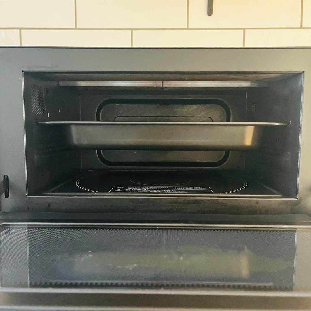 2022年製/ジャンク】バルミューダ オーブンレンジ K04A ブラック 黒
