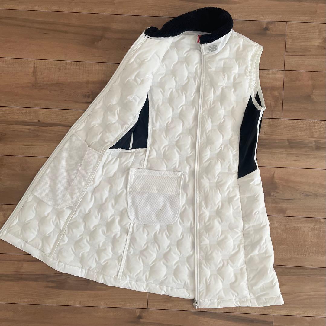 ニューバランスゴルフ 吸湿発熱ライトダウンノースリーブワンピース