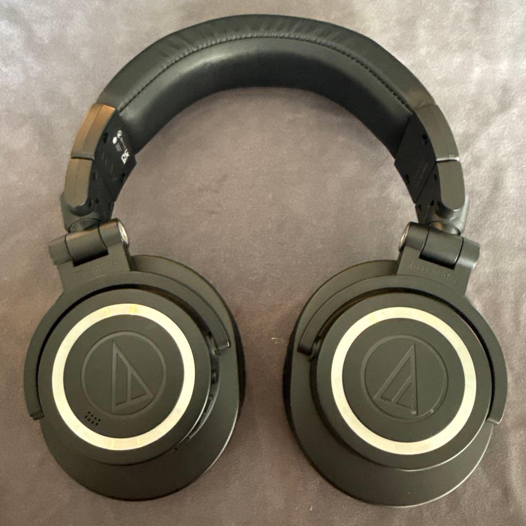 Audio-Technica ATH-M50x ワイヤレスヘッドホン ATH-M50xBT2 IB｜ヘッドホン：ワイヤレスヘッドホン｜オーディオテクニカ