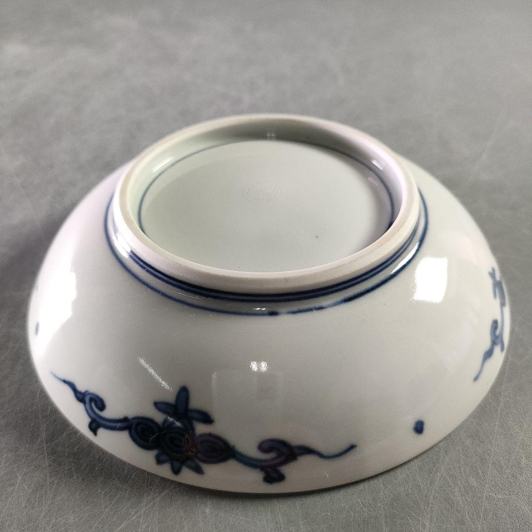 A940-5/萬暦意鳳凰画中皿7客/小皿/小鉢/向付/銘々