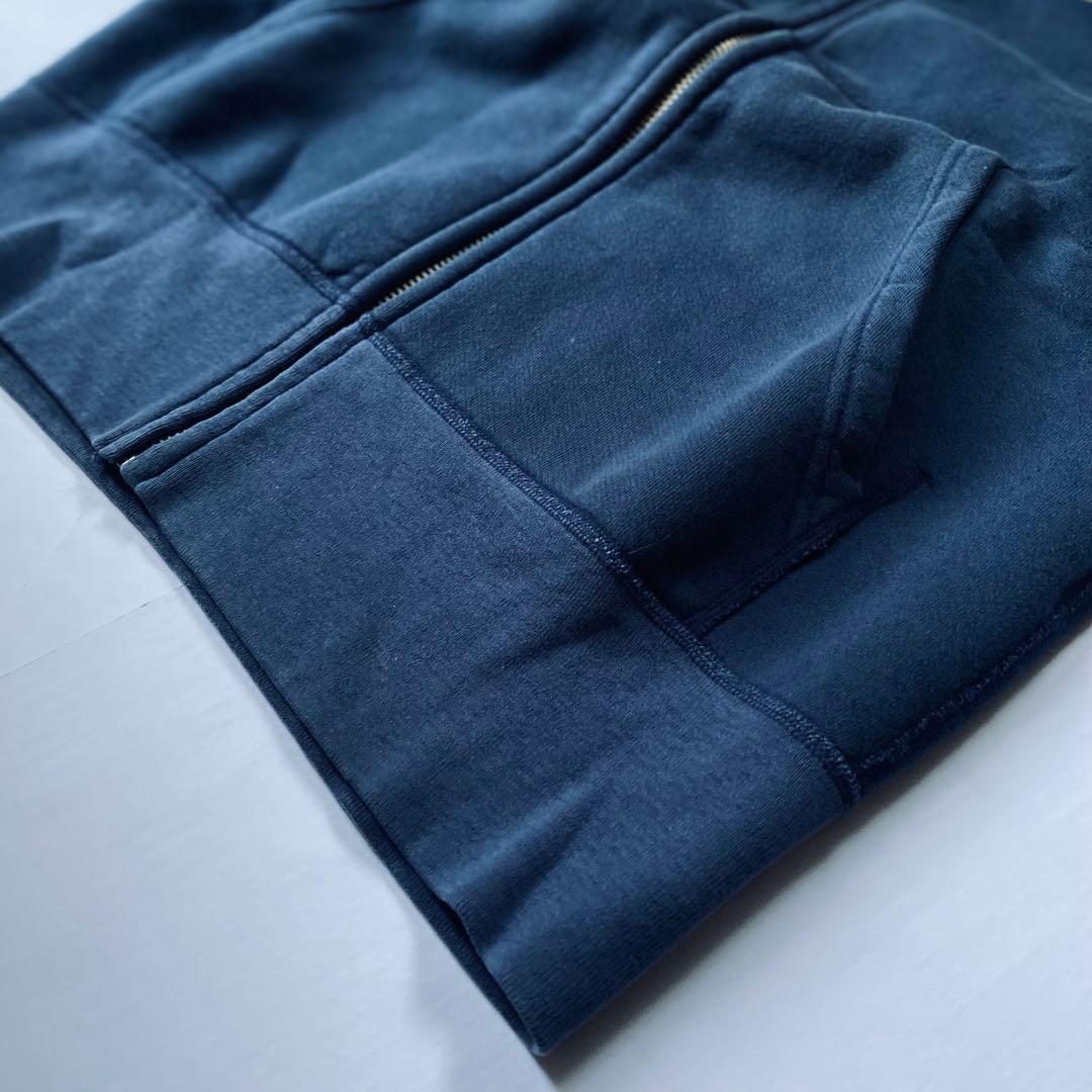 【新品】BARNS バーンズ 日本製 union made ジップフードパーカー