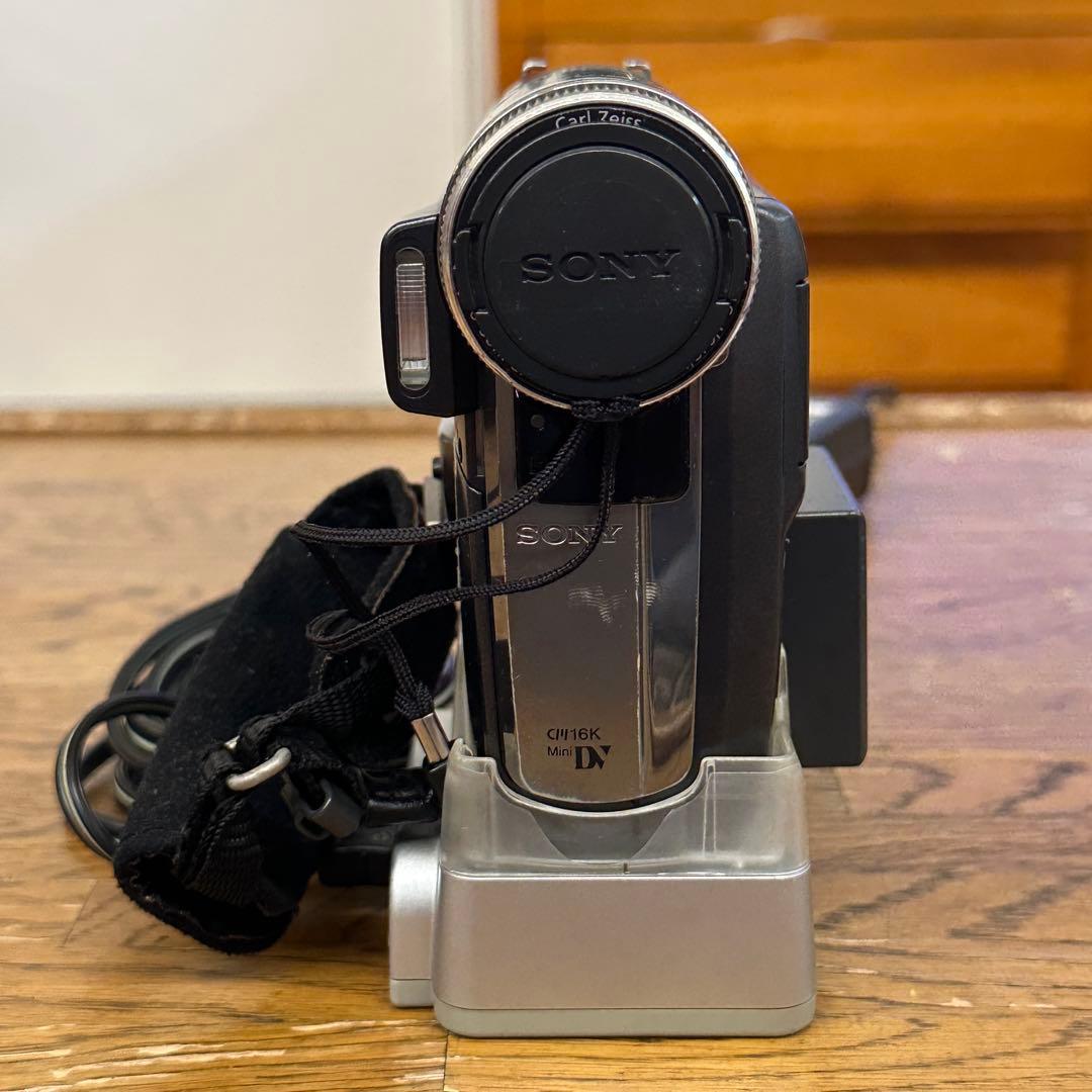動作品 Sony DCR-PC350 miniDV ビデオカメラ ダビングなどに