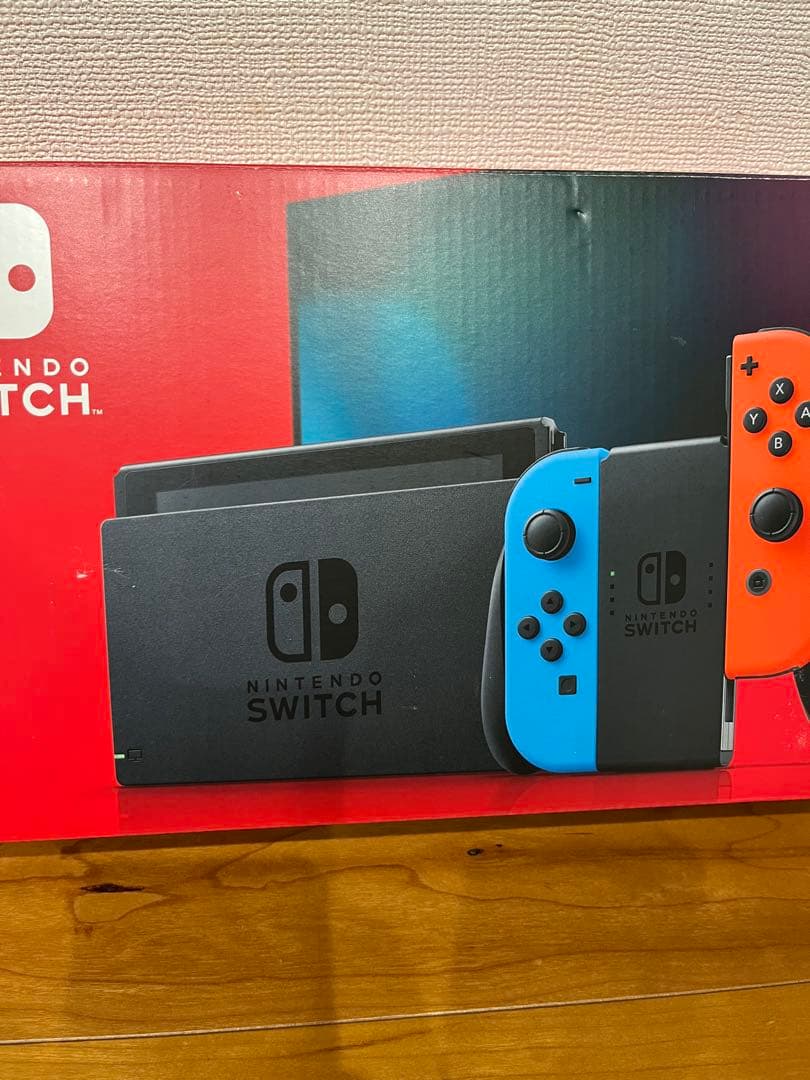 【美品】 バッテリー強化版 Nintendo Switch 本体、収納ケース付き