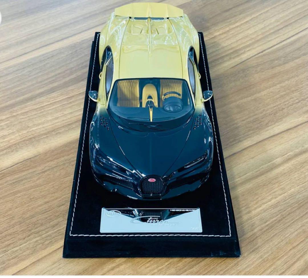 入手困難 HH モデル 1/18 ブガッティ シロン ゴールデンエラ ミニカー