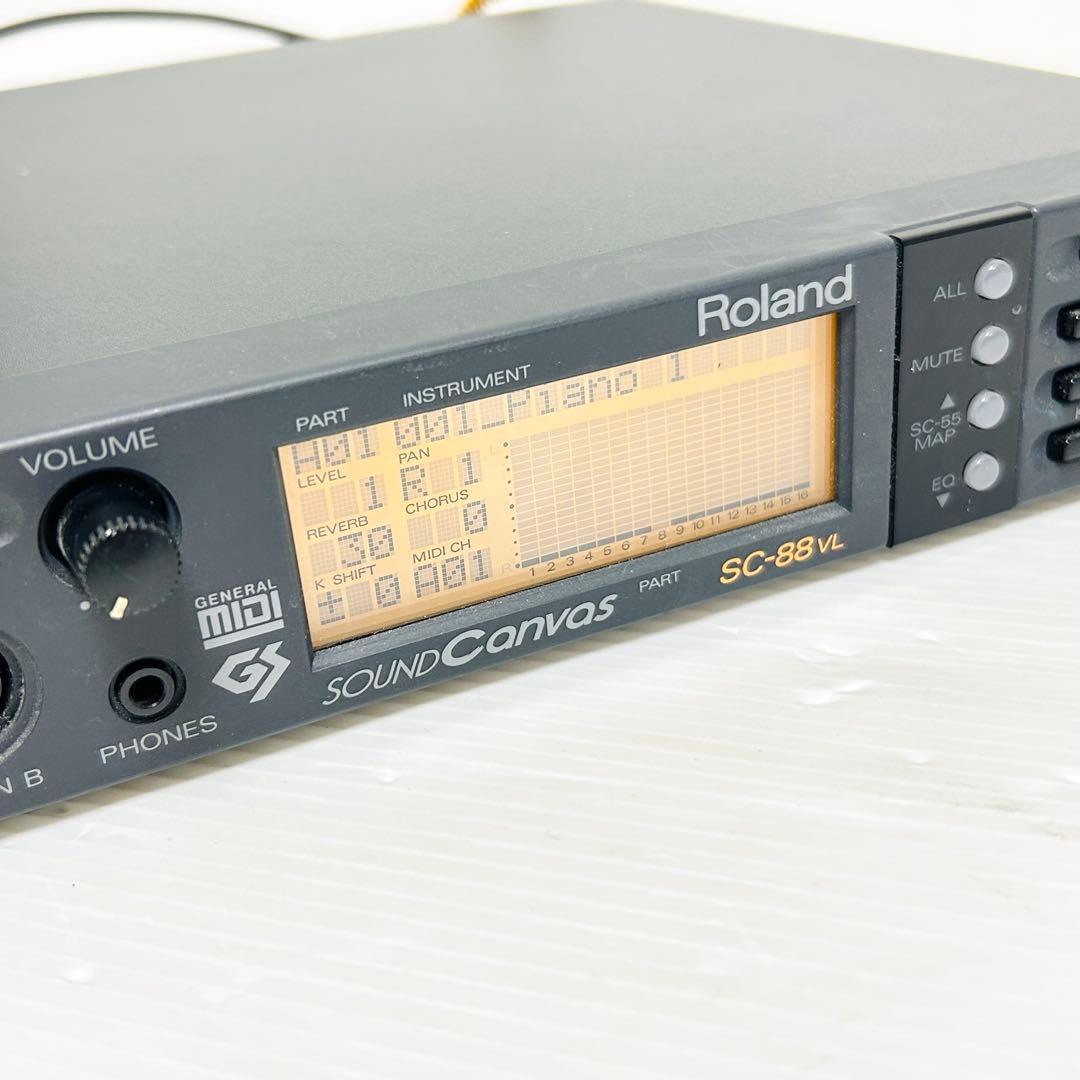 希少動作品 Roland MIDI音源モジュール SC-88VL ローランド 希少動作品