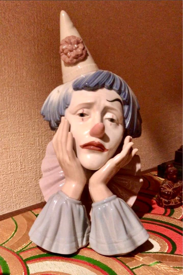 LLADRO ピエロ ジェスター クラウン 磁器 2000年製造中止 箱付き