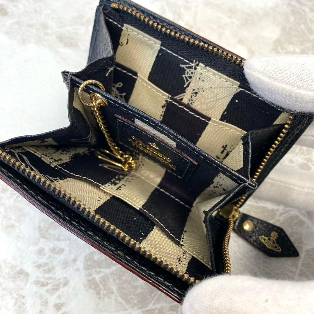 ヴィヴィアンウエストウッド ミニ財布 L字ファスナー