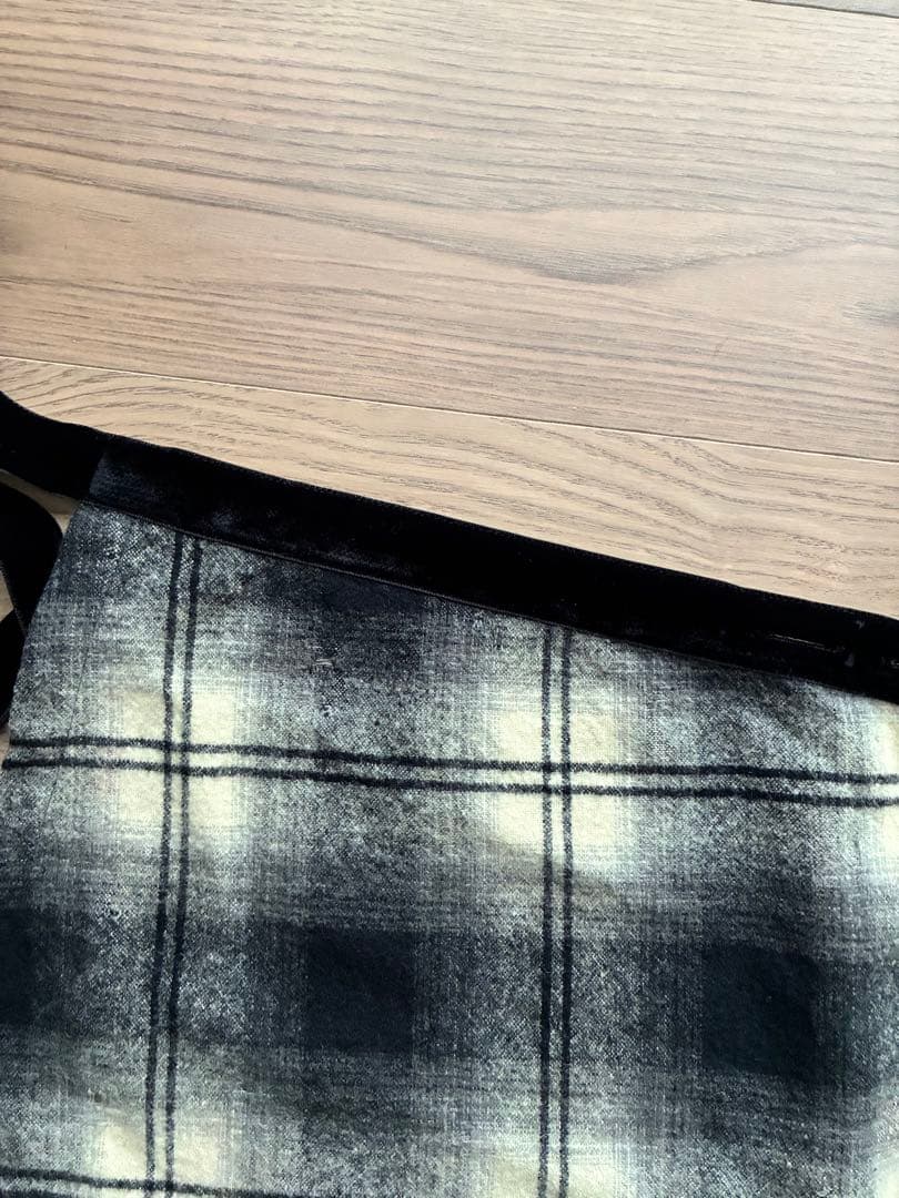 yuri.vintage NUMBER(N)INE07AWチェックスカート