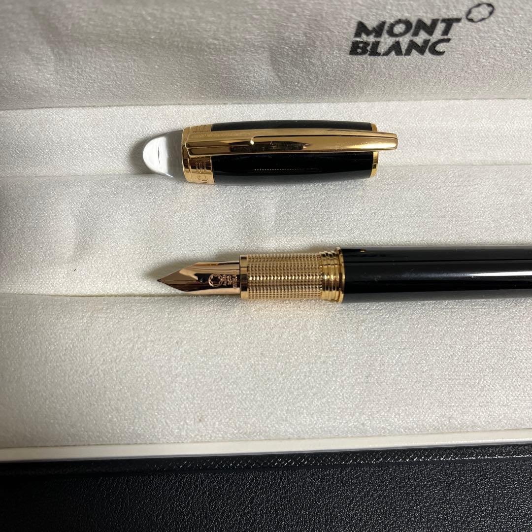 モンブラン 万年筆 スターウォーカー レッドゴールド 極細字 調整済