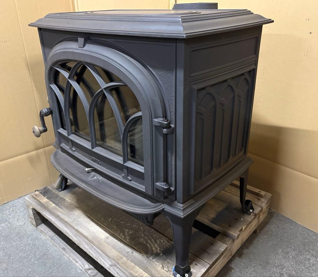 薪ストーブ ヨツール F500 黒 中古品 メンテナンス品