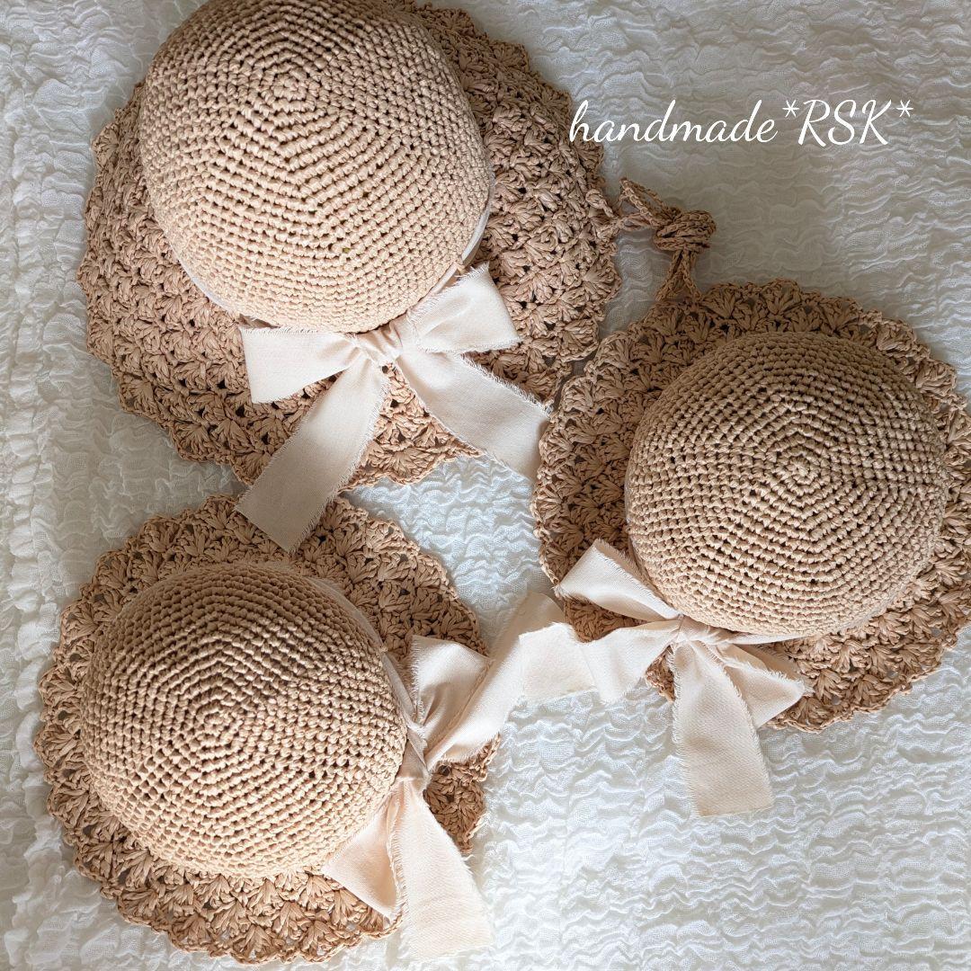 ta×ka‪ ¨̮様オーダーページ レースの麦わら帽子 ハンドメイド‬