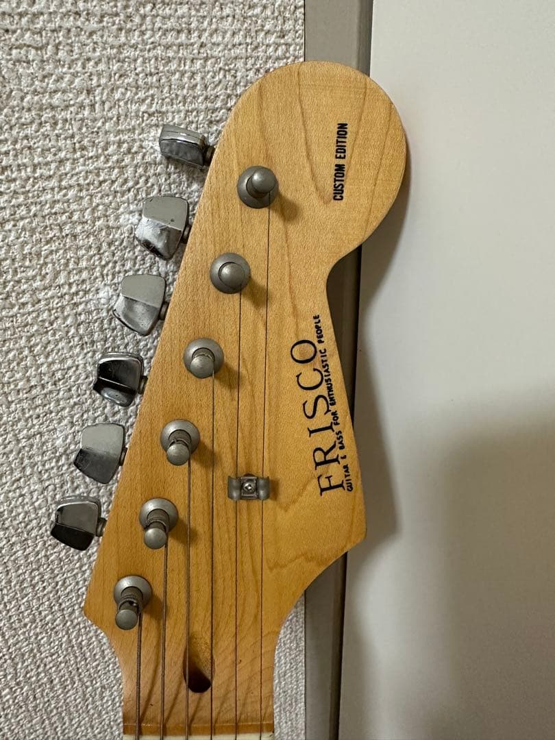 FRISCO Custom Edition エレキギター ブラック - メルカリ