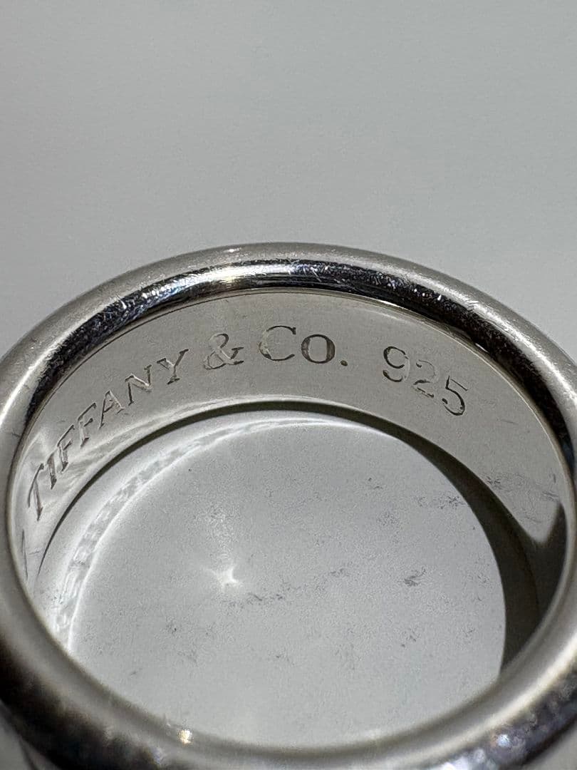 ティファニー1837ナローハンドリング サイズ棒:約9号【箱/ポーチ付】