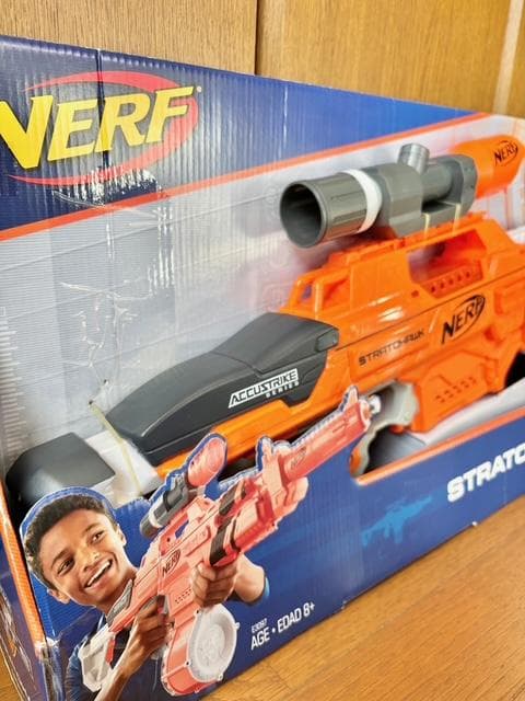 【超レア・値下】ナーフ 電動NERF Accustrike Stratohawk