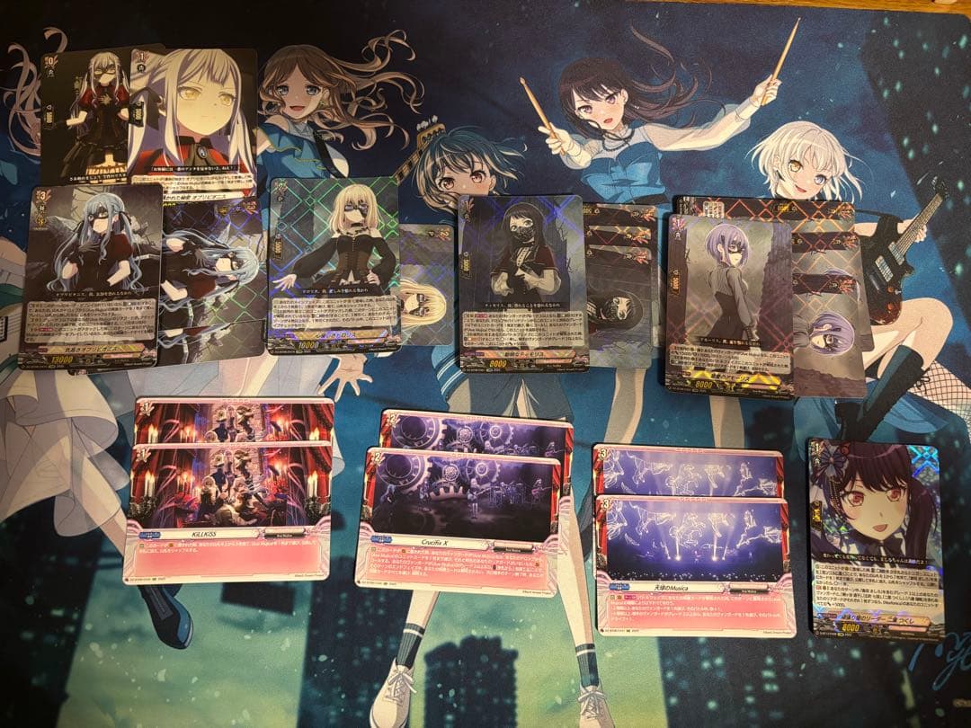 ヴァンガード Ave Mujica デッキ 調整パーツ スリーブ 付き