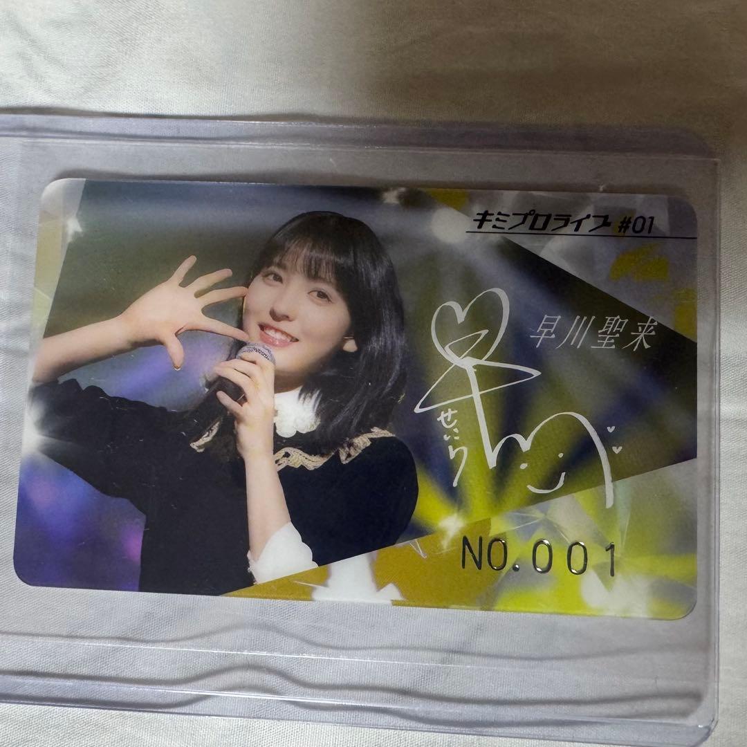 乃木坂的フラクタル 乃木坂46 早川聖来 直筆サイン入りチェキ 乃木フラ